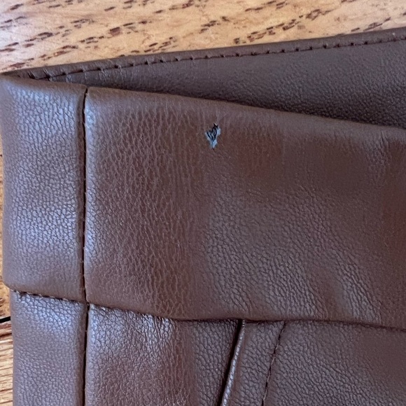 BLOGGERS FAVORITE ZARA Brown Faux Leather Leggings - Picture 12 of 12